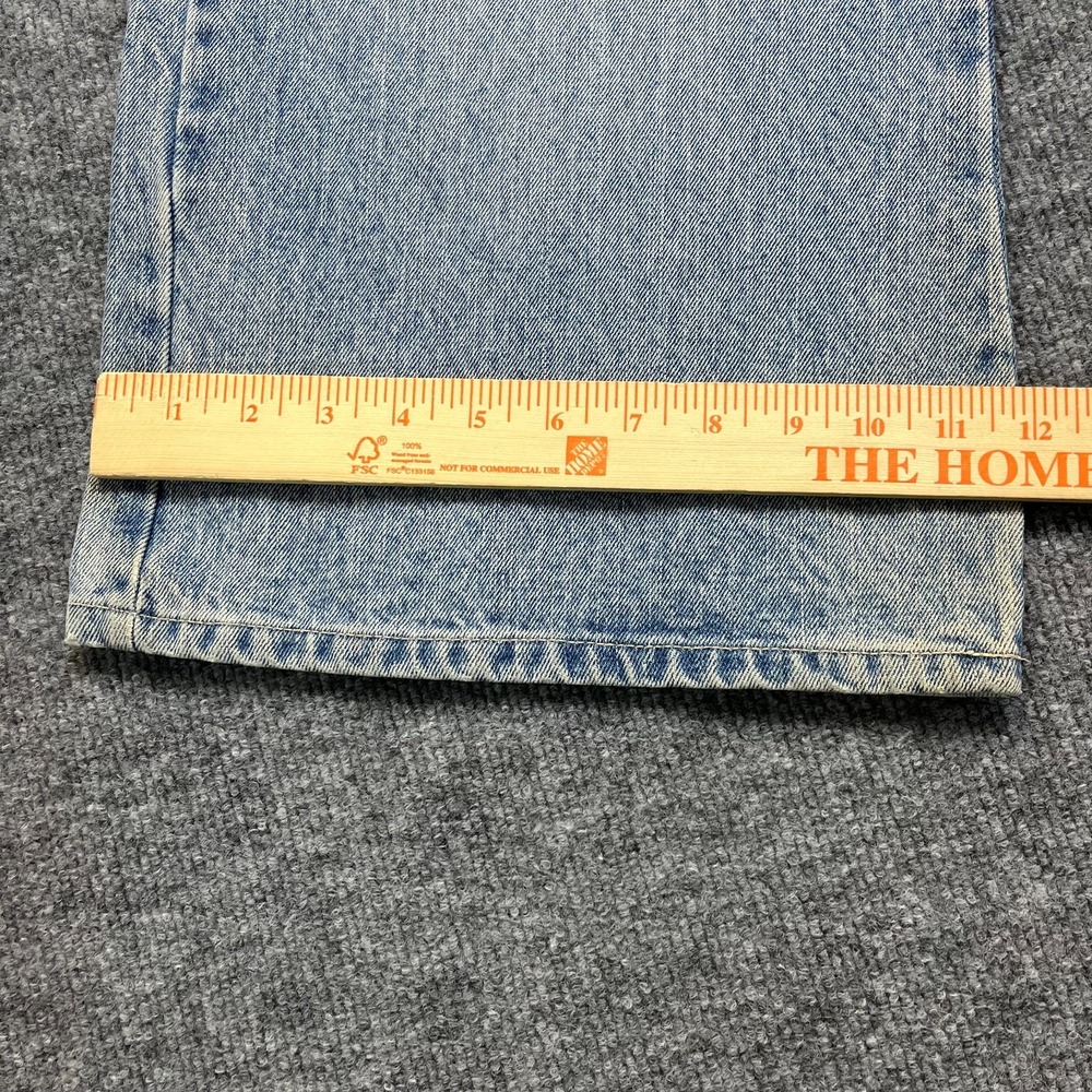 Xhilaration Flare Jeans Women's 22W Blue Cotton Denim Pockets Zip Fly - 39X31 - Picture 7 of 11